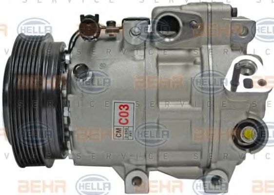 BEHR HELLA SERVICE 8FK 351 340-111 Компрессор, кондиционер для KIA (Киа) BEHR HELLA SERVICE 8FK 351 340-111 Компрессор, кондиционер для KIA (Киа)