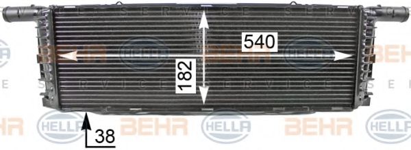 BEHR HELLA SERVICE 8MK 376 701-661 Радиатор, охлаждение двигателя для PORSCHE BOXSTER SPYDER (Порше Боxстэр спъдэр) BEHR HELLA SERVICE 8MK 376 701-661 Радиатор, охлаждение двигателя для PORSCHE BOXSTER SPYDER (Порше Боxстэр спъдэр)