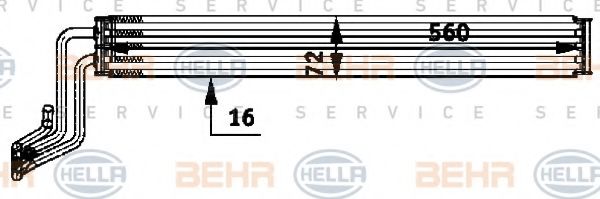 BEHR HELLA SERVICE 8MO 376 726-281 Масляный радиатор, рулевое управление для AUDI Q7 (Ауди Кью 7) BEHR HELLA SERVICE 8MO 376 726-281 Масляный радиатор, рулевое управление для AUDI Q7 (Ауди Кью 7)