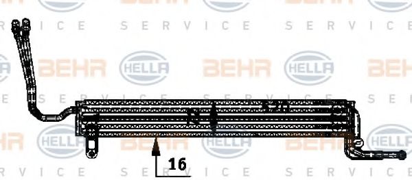 BEHR HELLA SERVICE 8MO 376 726-361 Масляный радиатор, рулевое управление для BMW (Бмв) BEHR HELLA SERVICE 8MO 376 726-361 Масляный радиатор, рулевое управление для BMW (Бмв)