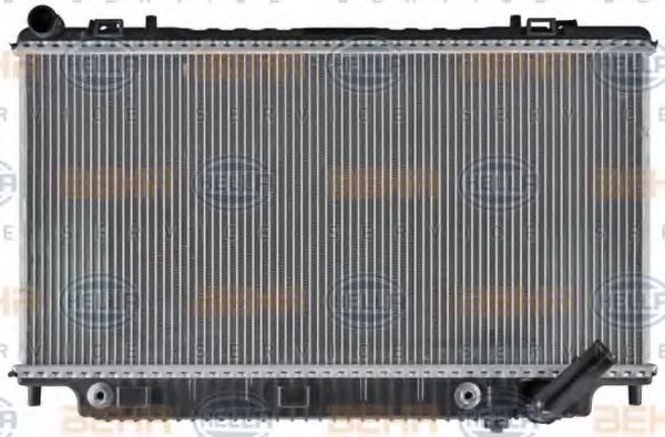BEHR HELLA SERVICE 8MK 376 733-434 Радиатор, охлаждение двигателя 