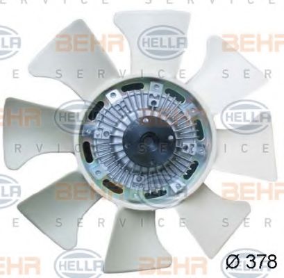 BEHR HELLA SERVICE 8MV 376 734-281 Вентилятор, охлаждение двигателя для KIA (Киа) BEHR HELLA SERVICE 8MV 376 734-281 Вентилятор, охлаждение двигателя для KIA (Киа)