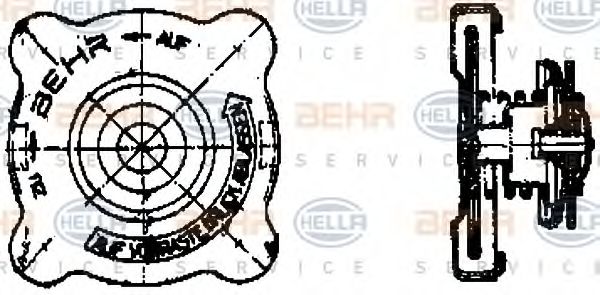 BEHR HELLA SERVICE 8MY 376 742-131 Крышка, резервуар охлаждающей жидкости для MERCEDES-BENZ T2/L (Мэрcэдэс-бэнз Т2/л) BEHR HELLA SERVICE 8MY 376 742-131 Крышка, резервуар охлаждающей жидкости для MERCEDES-BENZ T2/L (Мэрcэдэс-бэнз Т2/л)