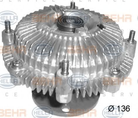 BEHR HELLA SERVICE 8MV 376 758-661 Сцепление, вентилятор радиатора для TOYOTA QUANTUM III (Тойота/тоета Qуантум 3) BEHR HELLA SERVICE 8MV 376 758-661 Сцепление, вентилятор радиатора для TOYOTA QUANTUM III (Тойота/тоета Qуантум 3)