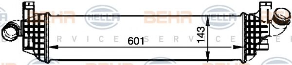 BEHR HELLA SERVICE 8ML 376 765-051 Интеркулер 