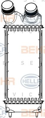 BEHR HELLA SERVICE 8ML 376 777-421 Интеркулер 