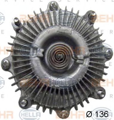 BEHR HELLA SERVICE 8MV 376 791-031 Сцепление, вентилятор радиатора для TOYOTA HIACE II (Тойота/тоета Хиаcэ 2) BEHR HELLA SERVICE 8MV 376 791-031 Сцепление, вентилятор радиатора для TOYOTA HIACE II (Тойота/тоета Хиаcэ 2)