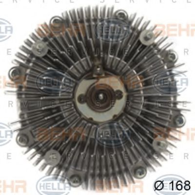 BEHR HELLA SERVICE 8MV 376 791-091 Сцепление, вентилятор радиатора для TOYOTA PRADO (Тойота/тоета Прадо) BEHR HELLA SERVICE 8MV 376 791-091 Сцепление, вентилятор радиатора для TOYOTA PRADO (Тойота/тоета Прадо)