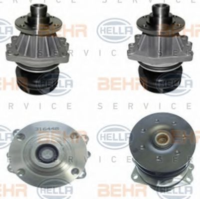 BEHR HELLA SERVICE 8MP 376 800-131 Водяной насос для BMW X3 (Бмв Х3) BEHR HELLA SERVICE 8MP 376 800-131 Водяной насос для BMW X3 (Бмв Х3)
