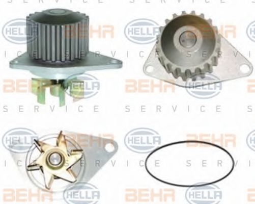 BEHR HELLA SERVICE 8MP 376 800-201 Водяной насос для CITROËN BERLINGO (CитроËн Берлинго) BEHR HELLA SERVICE 8MP 376 800-201 Водяной насос для CITROËN BERLINGO (CитроËн Берлинго)