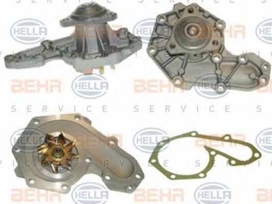 BEHR HELLA SERVICE 8MP 376 800-401 Водяной насос для RENAULT CLIO I (Рено Cлио и) BEHR HELLA SERVICE 8MP 376 800-401 Водяной насос для RENAULT CLIO I (Рено Cлио и)