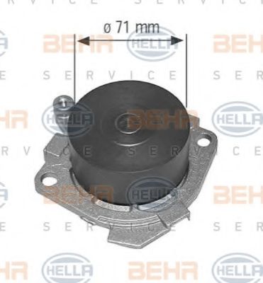 BEHR HELLA SERVICE 8MP 376 800-584 Водяной насос для LANCIA (Лансиа/лянча) BEHR HELLA SERVICE 8MP 376 800-584 Водяной насос для LANCIA (Лансиа/лянча)