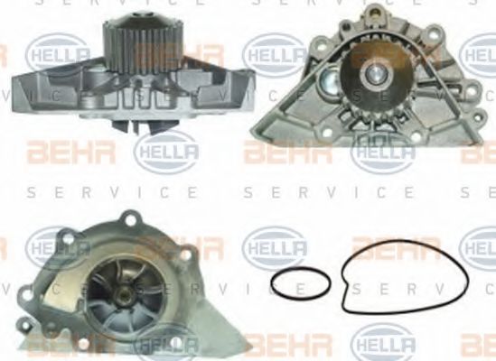 BEHR HELLA SERVICE 8MP 376 800-591 Водяной насос для CITROËN C5 III (CитроËн С5 3) BEHR HELLA SERVICE 8MP 376 800-591 Водяной насос для CITROËN C5 III (CитроËн С5 3)