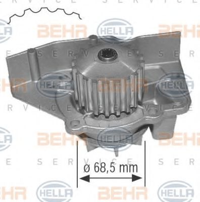 BEHR HELLA SERVICE 8MP 376 800-654 Водяной насос для ROVER 400 (Ровер 400) BEHR HELLA SERVICE 8MP 376 800-654 Водяной насос для ROVER 400 (Ровер 400)