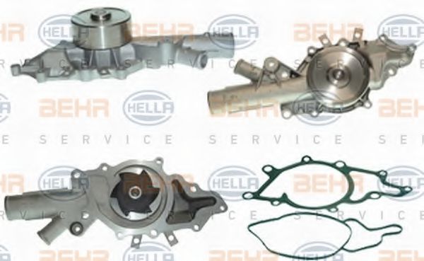 BEHR HELLA SERVICE 8MP 376 800-691 Водяной насос для MERCEDESBENZ (Мерседес бенц) BEHR HELLA SERVICE 8MP 376 800-691 Водяной насос для MERCEDESBENZ (Мерседес бенц)