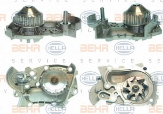 BEHR HELLA SERVICE 8MP 376 800-711 Водяной насос для RENAULT CLIO I (Рено Cлио и) BEHR HELLA SERVICE 8MP 376 800-711 Водяной насос для RENAULT CLIO I (Рено Cлио и)