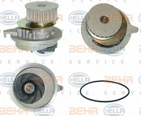 BEHR HELLA SERVICE 8MP 376 800-721 Водяной насос для DAEWOO (Дэу) BEHR HELLA SERVICE 8MP 376 800-721 Водяной насос для DAEWOO (Дэу)