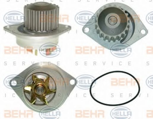 BEHR HELLA SERVICE 8MP 376 800-751 Водяной насос для PEUGEOT 206 (Пежо 206) BEHR HELLA SERVICE 8MP 376 800-751 Водяной насос для PEUGEOT 206 (Пежо 206)