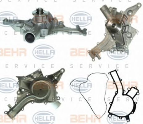 BEHR HELLA SERVICE 8MP 376 800-761 Водяной насос для MERCEDES-BENZ CLK (Мэрcэдэс-бэнз Слк) BEHR HELLA SERVICE 8MP 376 800-761 Водяной насос для MERCEDES-BENZ CLK (Мэрcэдэс-бэнз Слк)