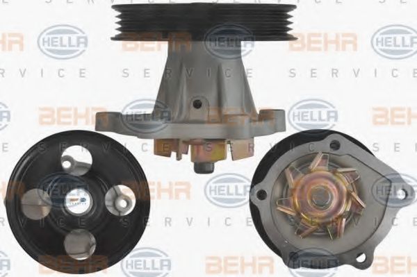 BEHR HELLA SERVICE 8MP 376 801-141 Водяной насос для TOYOTA CYNOS (Тойота/тоета Cънос)