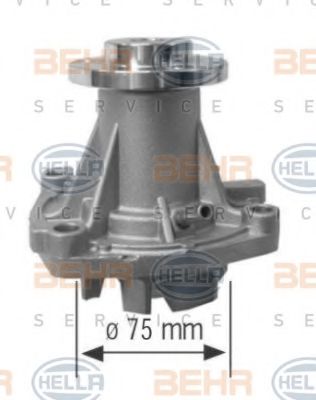 BEHR HELLA SERVICE 8MP 376 801-464 Водяной насос для ALFA-ROMEO (Алфа-ромэо) BEHR HELLA SERVICE 8MP 376 801-464 Водяной насос для ALFA-ROMEO (Алфа-ромэо)