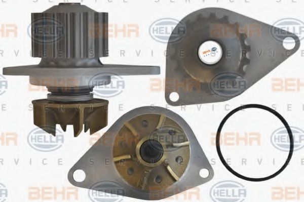 BEHR HELLA SERVICE 8MP 376 801-541 Водяной насос для PEUGEOT 207 (Пежо 207) BEHR HELLA SERVICE 8MP 376 801-541 Водяной насос для PEUGEOT 207 (Пежо 207)