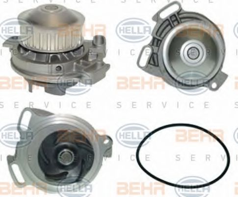 BEHR HELLA SERVICE 8MP 376 801-601 Водяной насос для AUDI COUPE (Ауди Cоупэ) BEHR HELLA SERVICE 8MP 376 801-601 Водяной насос для AUDI COUPE (Ауди Cоупэ)