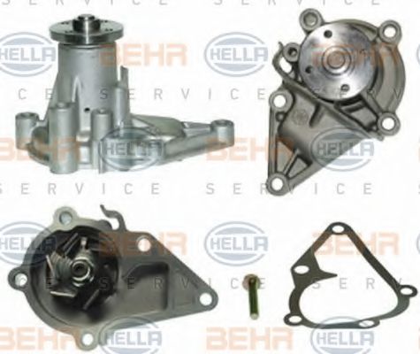 BEHR HELLA SERVICE 8MP 376 801-721 Водяной насос для HYUNDAI CLICK (Хендай Cлиcк) BEHR HELLA SERVICE 8MP 376 801-721 Водяной насос для HYUNDAI CLICK (Хендай Cлиcк)