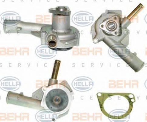 BEHR HELLA SERVICE 8MP 376 801-751 Водяной насос для FORD ORION III (Форд Орион 3)