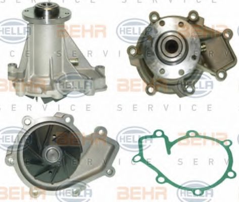 BEHR HELLA SERVICE 8MP 376 802-041 Водяной насос для MERCEDES-BENZ G-CLASS (Мэрcэдэс-бэнз Ж класс) BEHR HELLA SERVICE 8MP 376 802-041 Водяной насос для MERCEDES-BENZ G-CLASS (Мэрcэдэс-бэнз Ж класс)