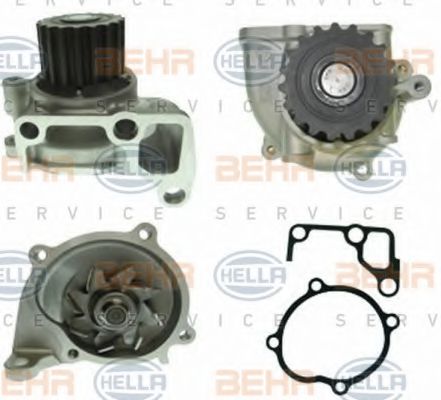 BEHR HELLA SERVICE 8MP 376 802-221 Водяной насос для MAZDA ATENZA (Мазда Атэнза) BEHR HELLA SERVICE 8MP 376 802-221 Водяной насос для MAZDA ATENZA (Мазда Атэнза)