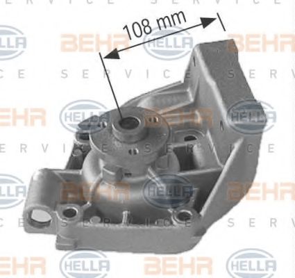 BEHR HELLA SERVICE 8MP 376 802-244 Водяной насос для FIAT DUCATO (Фиат Дукато) BEHR HELLA SERVICE 8MP 376 802-244 Водяной насос для FIAT DUCATO (Фиат Дукато)