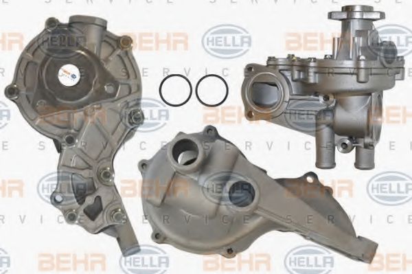 BEHR HELLA SERVICE 8MP 376 802-261 Водяной насос для AUDI 100 (Ауди 100) BEHR HELLA SERVICE 8MP 376 802-261 Водяной насос для AUDI 100 (Ауди 100)
