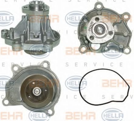 BEHR HELLA SERVICE 8MP 376 802-741 Водяной насос для SKODA ROOMSTER (Шкода Румстер) BEHR HELLA SERVICE 8MP 376 802-741 Водяной насос для SKODA ROOMSTER (Шкода Румстер)