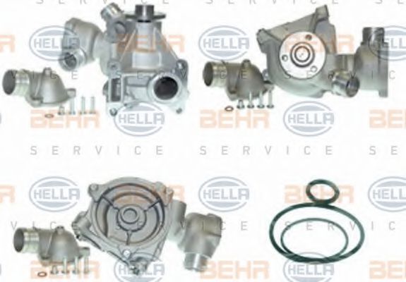 BEHR HELLA SERVICE 8MP 376 803-531 Водяной насос для MERCEDES-BENZ SL (Мэрcэдэс-бэнз Сл) BEHR HELLA SERVICE 8MP 376 803-531 Водяной насос для MERCEDES-BENZ SL (Мэрcэдэс-бэнз Сл)
