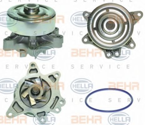 BEHR HELLA SERVICE 8MP 376 803-701 Водяной насос для TOYOTA MR 2 III (Тойота/тоета Мр 2 3)