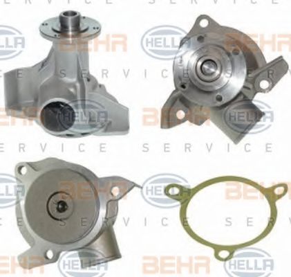 BEHR HELLA SERVICE 8MP 376 804-131 Водяной насос для BMW 5 (Бмв 5) BEHR HELLA SERVICE 8MP 376 804-131 Водяной насос для BMW 5 (Бмв 5)