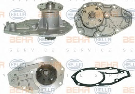 BEHR HELLA SERVICE 8MP 376 805-491 Водяной насос для VOLVO 340-360 (Вольво 340-360) BEHR HELLA SERVICE 8MP 376 805-491 Водяной насос для VOLVO 340-360 (Вольво 340-360)