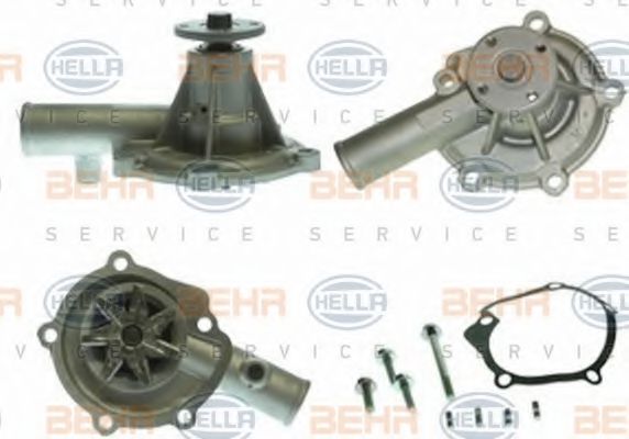 BEHR HELLA SERVICE 8MP 376 806-211 Водяной насос для MITSUBISHI GALANT I (Митсубиши/митсубиси Галант и) BEHR HELLA SERVICE 8MP 376 806-211 Водяной насос для MITSUBISHI GALANT I (Митсубиши/митсубиси Галант и)