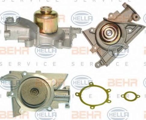 BEHR HELLA SERVICE 8MP 376 806-341 Водяной насос для SEAT (Сеат) BEHR HELLA SERVICE 8MP 376 806-341 Водяной насос для SEAT (Сеат)
