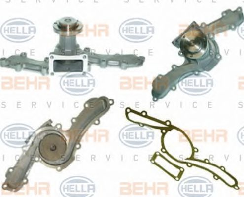 BEHR HELLA SERVICE 8MP 376 806-681 Водяной насос для ALFA-ROMEO (Алфа-ромэо) BEHR HELLA SERVICE 8MP 376 806-681 Водяной насос для ALFA-ROMEO (Алфа-ромэо)