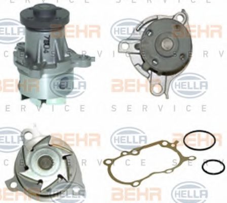 BEHR HELLA SERVICE 8MP 376 807-461 Водяной насос для DAIHATSU CUORE V (Дайхатсу Cуорэ v)