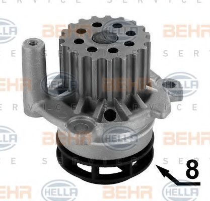 BEHR HELLA SERVICE 8MP 376 810-474 Водяной насос для SEAT (Сеат) BEHR HELLA SERVICE 8MP 376 810-474 Водяной насос для SEAT (Сеат)