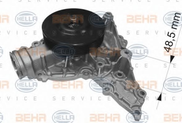 BEHR HELLA SERVICE 8MP 376 810-624 Водяной насос для MERCEDES-BENZ CLS (Мэрcэдэс-бэнз Слс)
