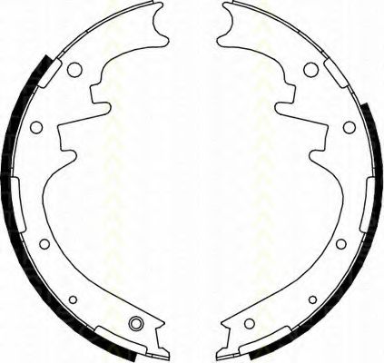 TRISCAN 8100 10016 Тормозные колодоки для FORD-USA (Форд-уса) TRISCAN 8100 10016 Тормозные колодоки для FORD-USA (Форд-уса)