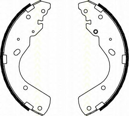 TRISCAN 8100 10017 Тормозные колодоки для MAZDA PROCEED (Мазда Просид) TRISCAN 8100 10017 Тормозные колодоки для MAZDA PROCEED (Мазда Просид)
