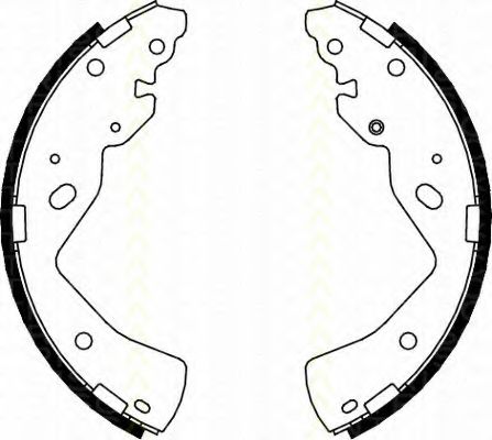 TRISCAN 8100 10018 Тормозные колодоки для MAZDA PROCEED (Мазда Просид) TRISCAN 8100 10018 Тормозные колодоки для MAZDA PROCEED (Мазда Просид)