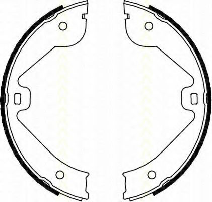 TRISCAN 8100 10022 Тормозные колодоки, стояночная тормозная система для AUDI Q7 (Ауди Кью 7) TRISCAN 8100 10022 Тормозные колодоки, стояночная тормозная система для AUDI Q7 (Ауди Кью 7)
