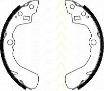 TRISCAN 8100 10524 Тормозные колодоки для SUBARU JUSTY II (Субару Жустъ 2) TRISCAN 8100 10524 Тормозные колодоки для SUBARU JUSTY II (Субару Жустъ 2)