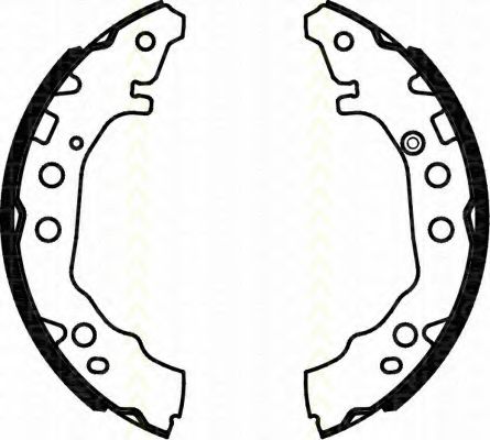TRISCAN 8100 13052 Тормозные колодоки для TOYOTA PRIUS (Тойота/тоета Приус) TRISCAN 8100 13052 Тормозные колодоки для TOYOTA PRIUS (Тойота/тоета Приус)